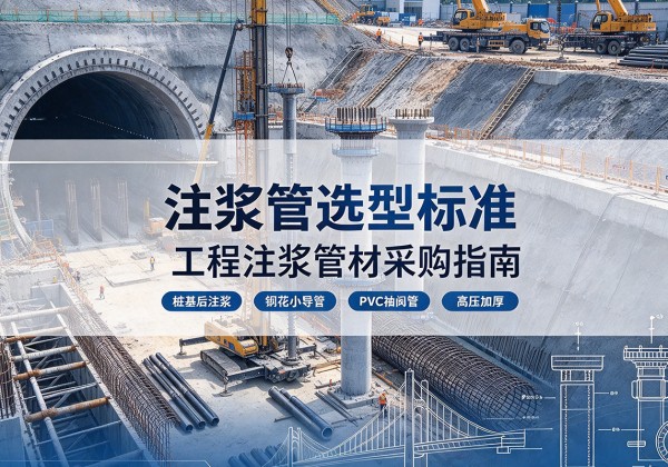 镇远注浆管选型标准